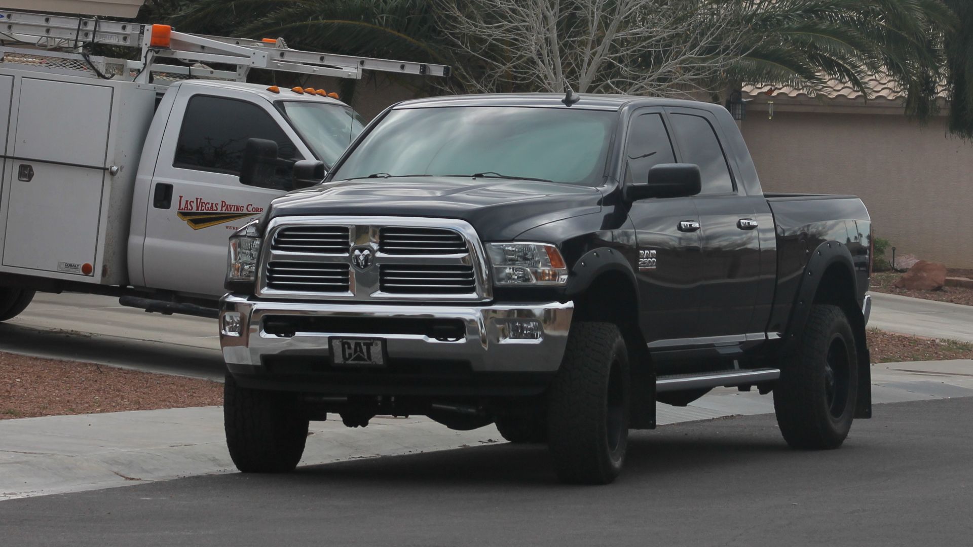 File:Black Ram 2500 in Las Vegas Neighborhood.jpg