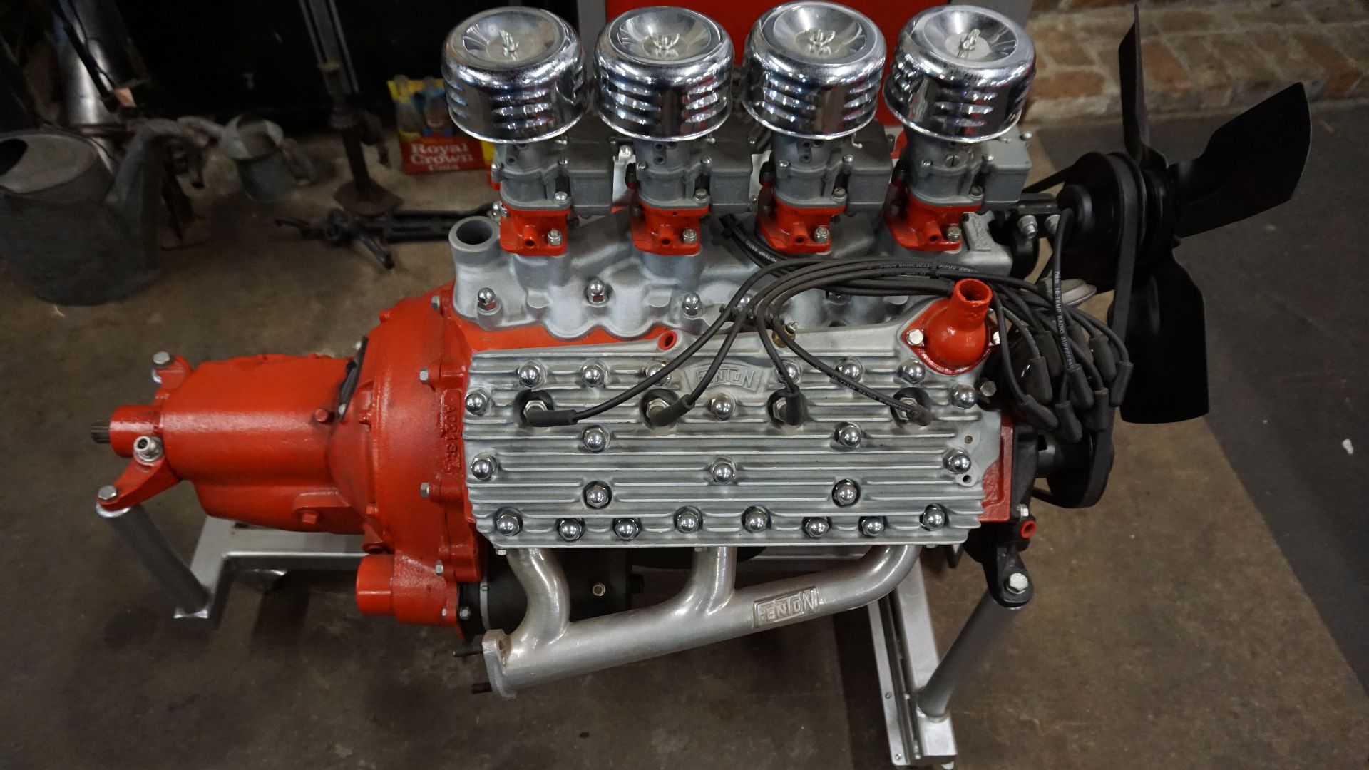 File:Four States Auto Museum April 2016 16 (1949-53 Ford Flathead V8).jpg