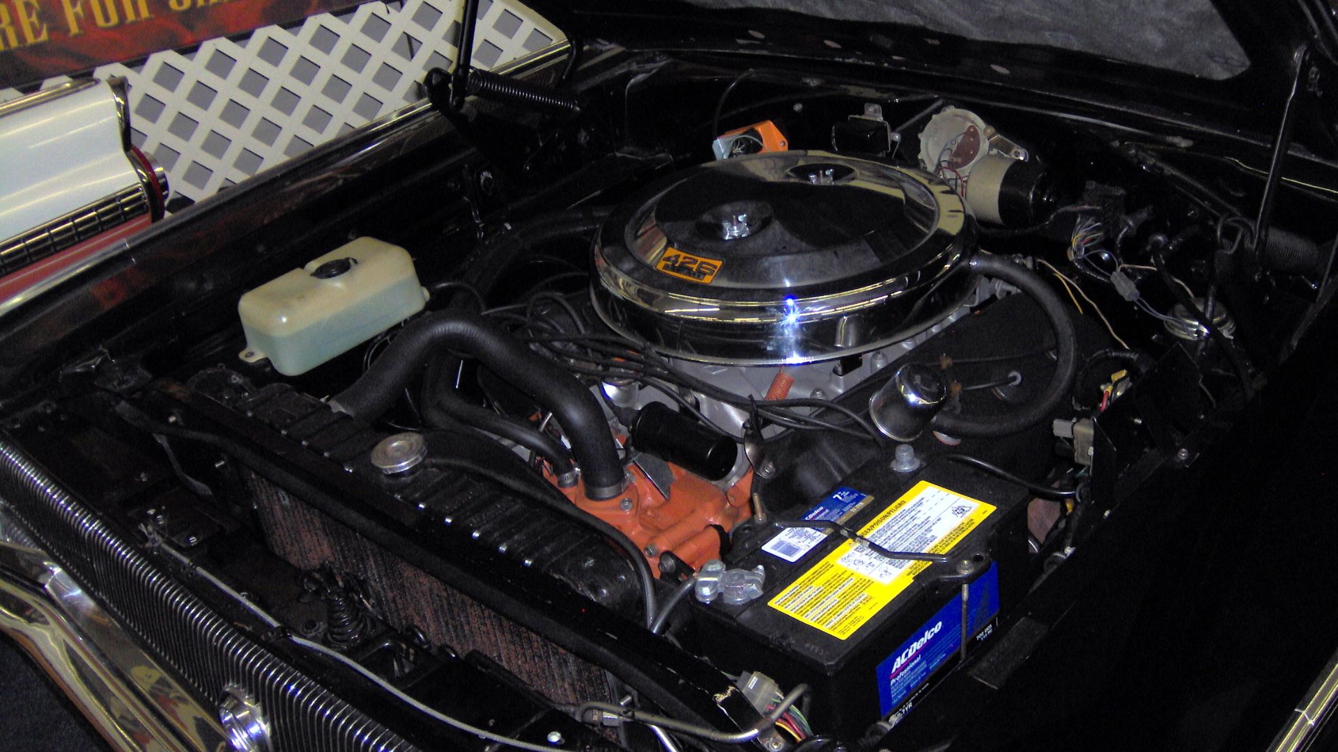 File:1966 Dodge Charger 426 Hemi engine.JPG