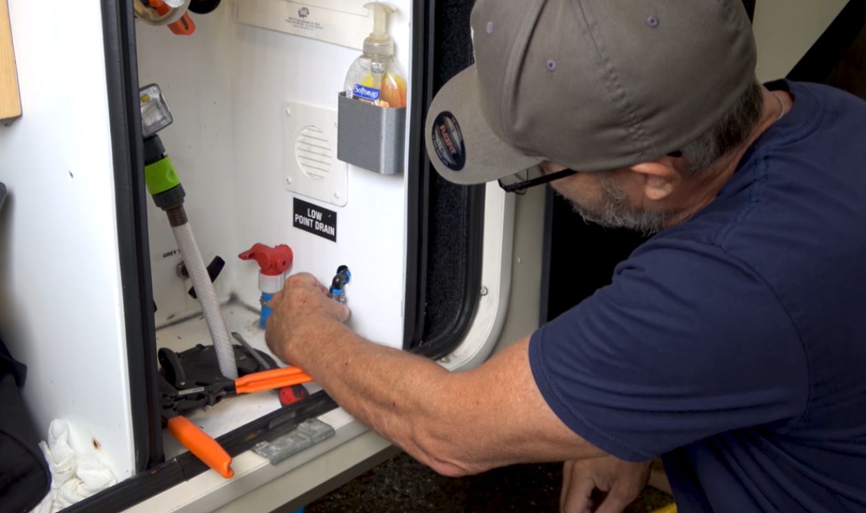 Repair Leaking RV Plumbing