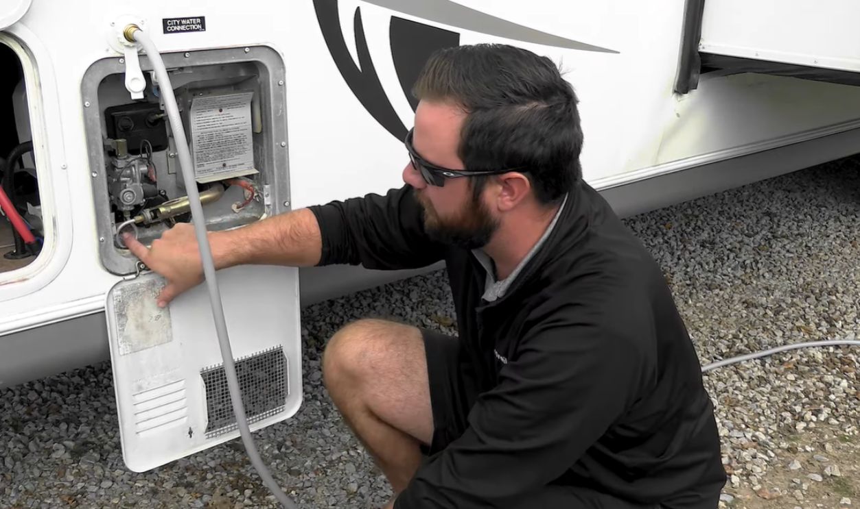 Water heaters in RV
