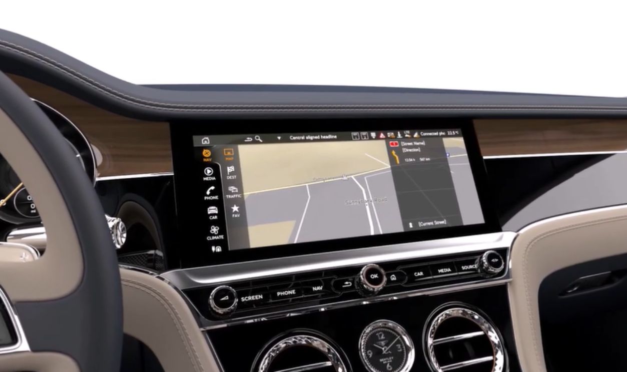 Bentley Rotating Display–Specs
