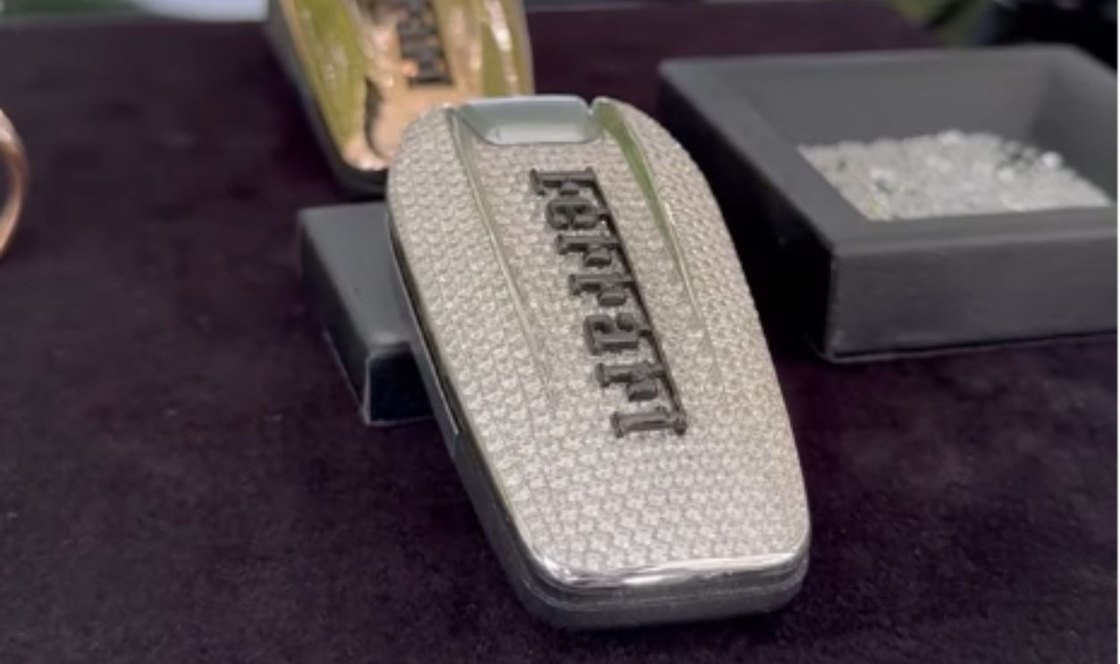 Diamond-Studded Ferrari Key