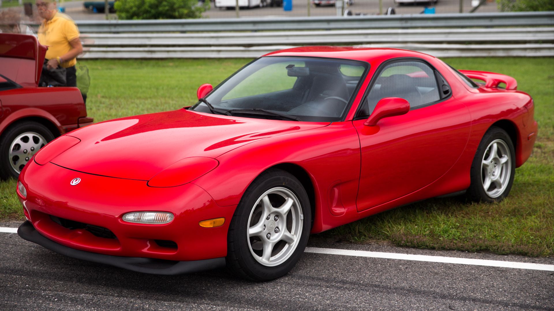 File:1994 Mazda RX-7 R2 in Vintage Red, front left (Lime Rock).jpg