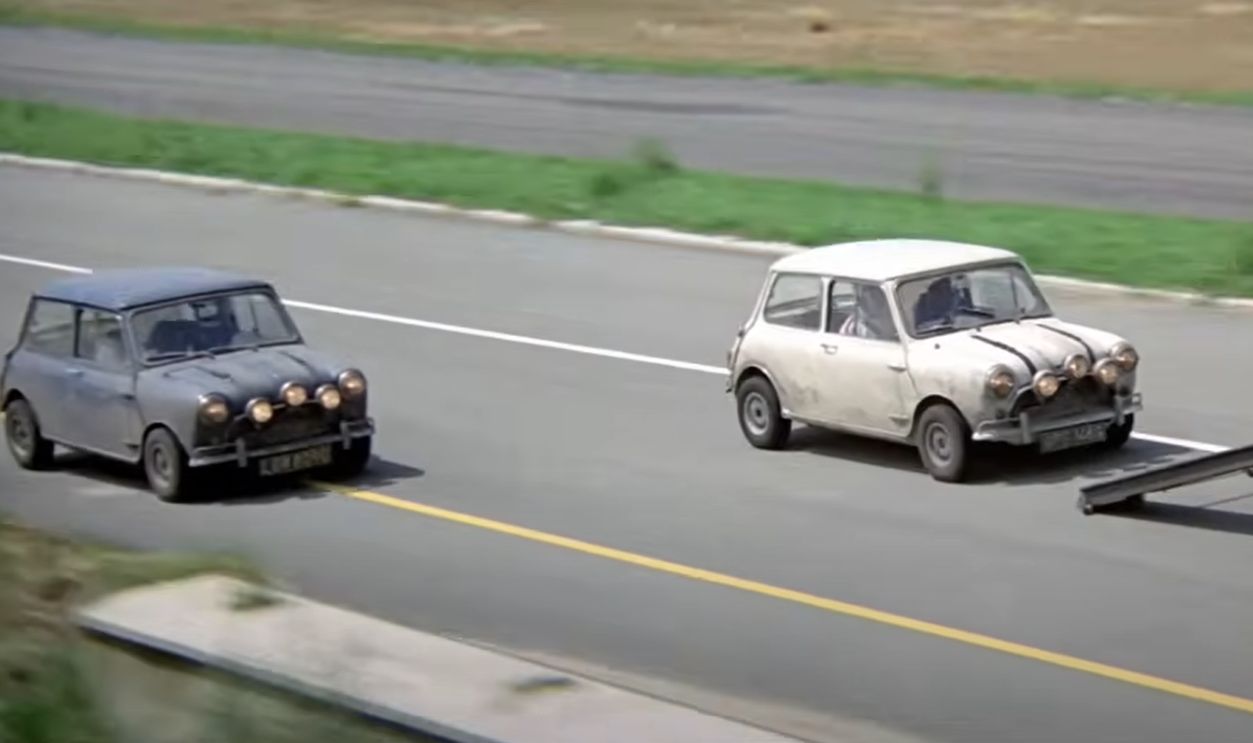 Screenshot from The Italian Job (1969)