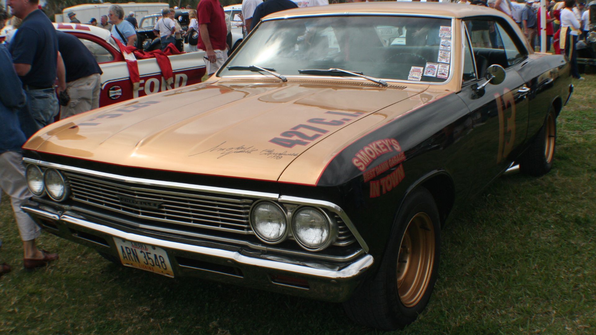 File:1967CurtisTurner SmokeyYunickChevyChevelle.jpg