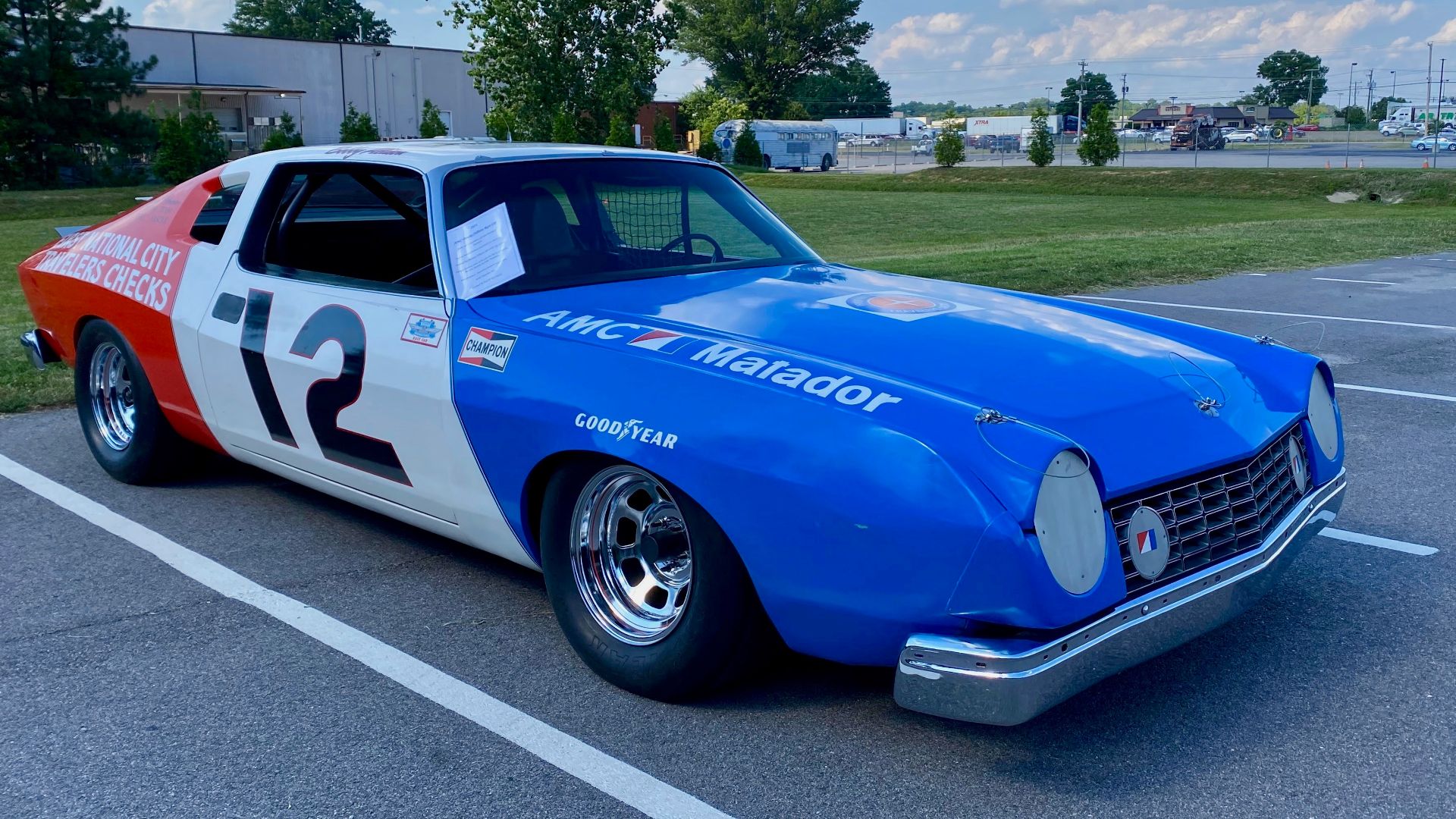 File:1974 AMC Matador Penske-Allison race car at 2024 AMO meet 01of17.jpg