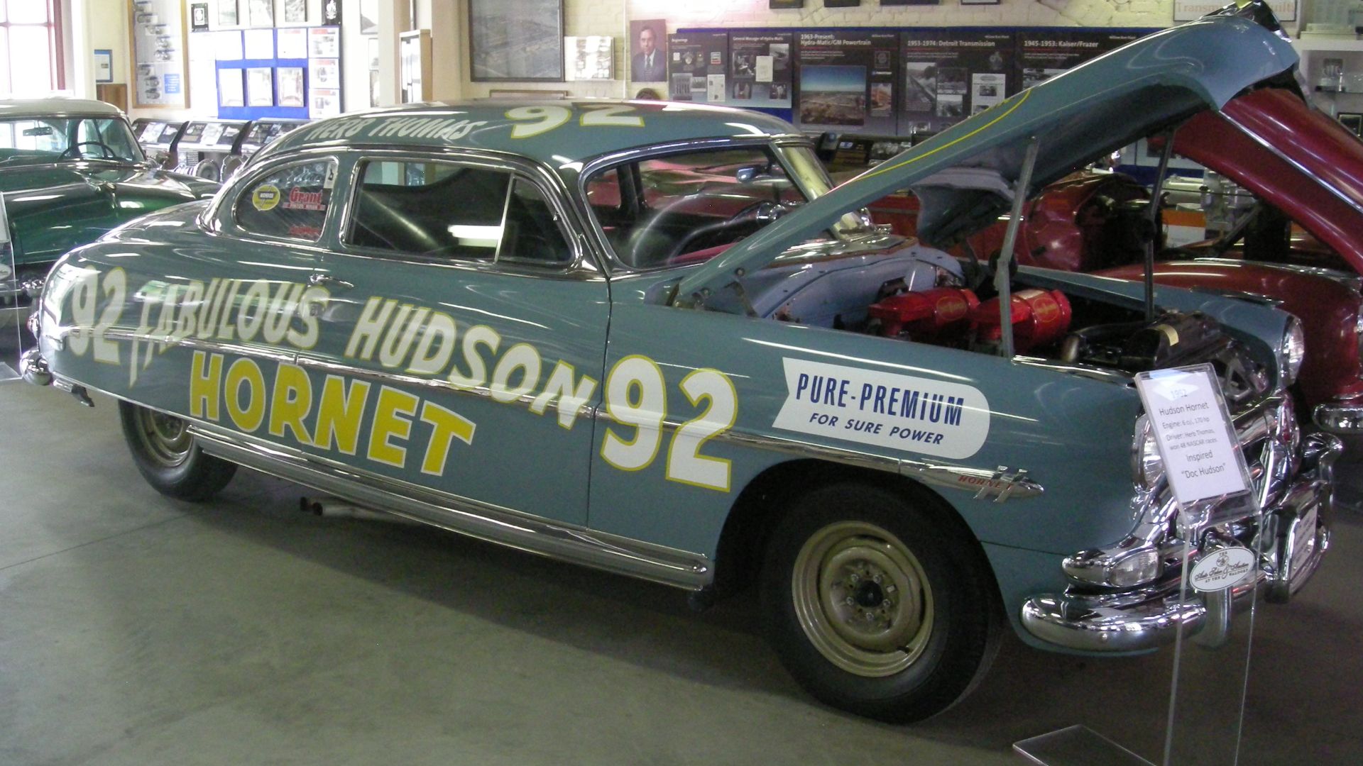 File:Ypsilanti Automotive Heritage Museum August 2013 20 (1952 Hudson Hornet stock car).jpg