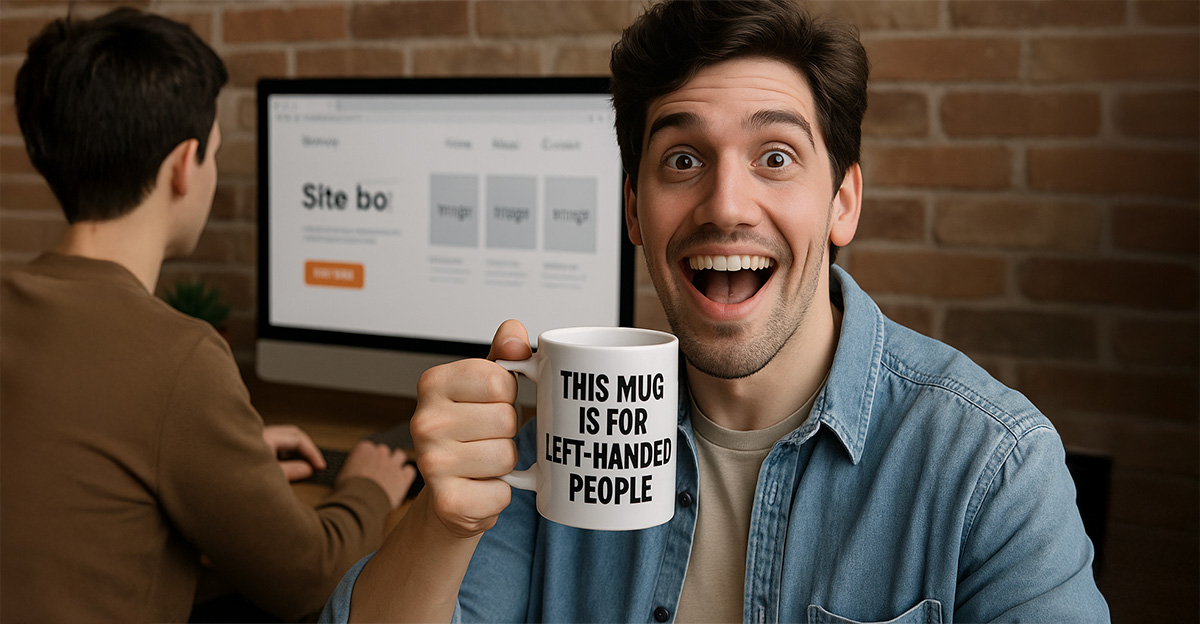 Rss Thumb - Left-Handed Website