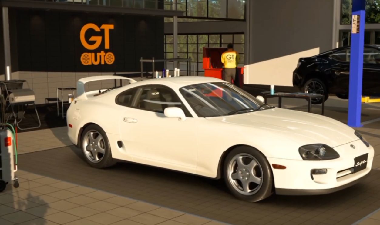 Toyota Supra Mk4 in Gran Turismo