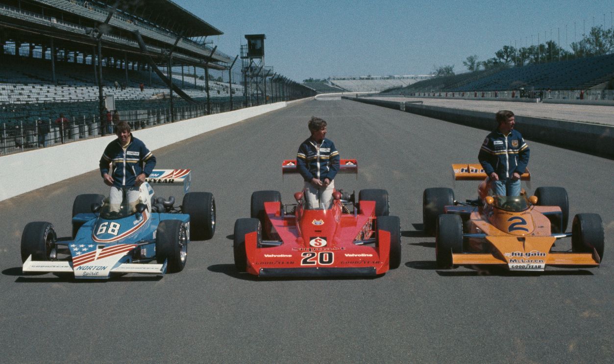 Racing Drivers At Indianapolis Speedway