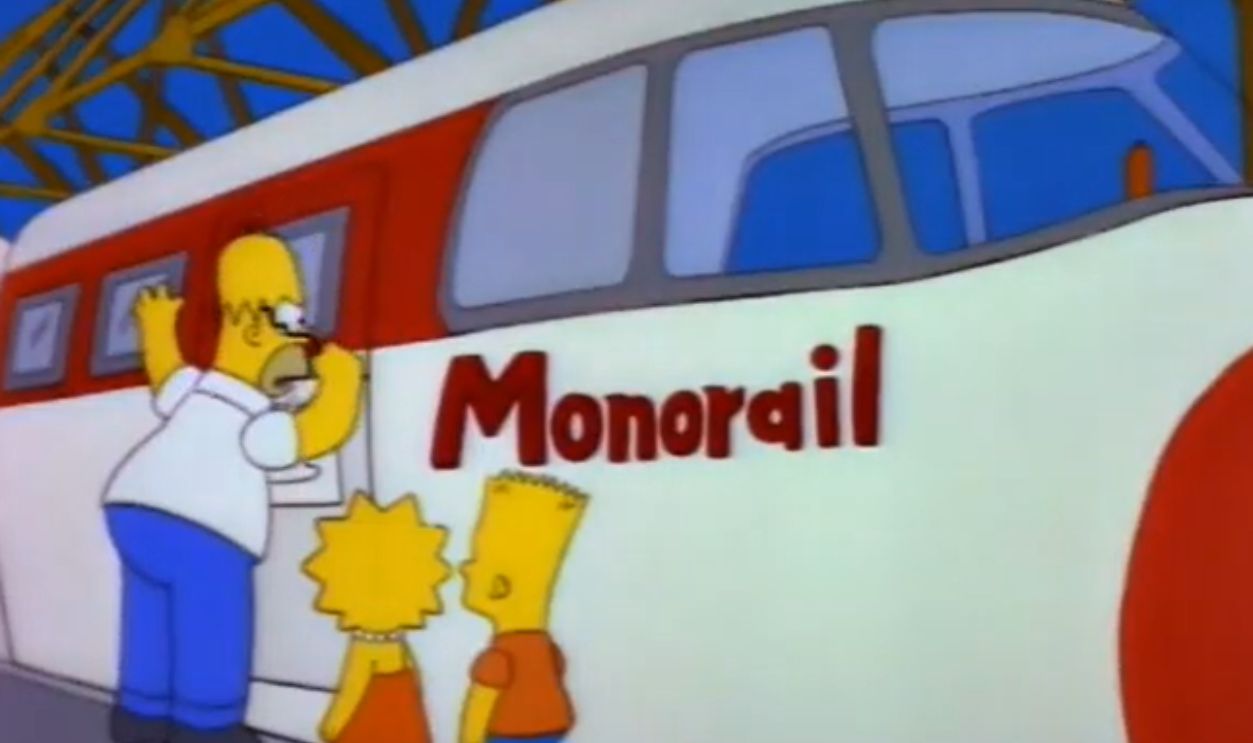 Homer’s Monorail Car – The Simpsons