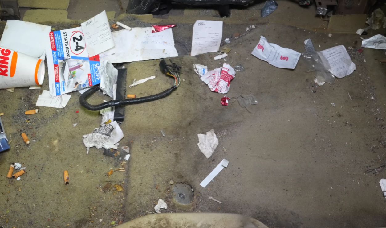 Overflowing Fast-Food Bags