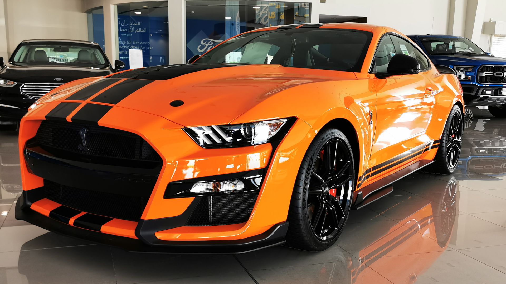 File:2021 Ford Mustang Shelby GT500 (S550) Front (Bahrain).jpg