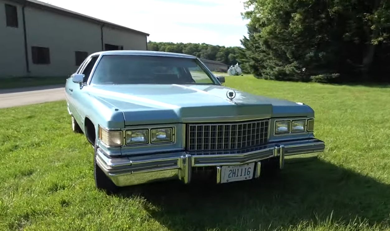 Caddy El Camino ? 1976 Cadillac Mirage Sports Wagon in Blue & Ride - My Car Story with Lou Costabile by Lou Costabile