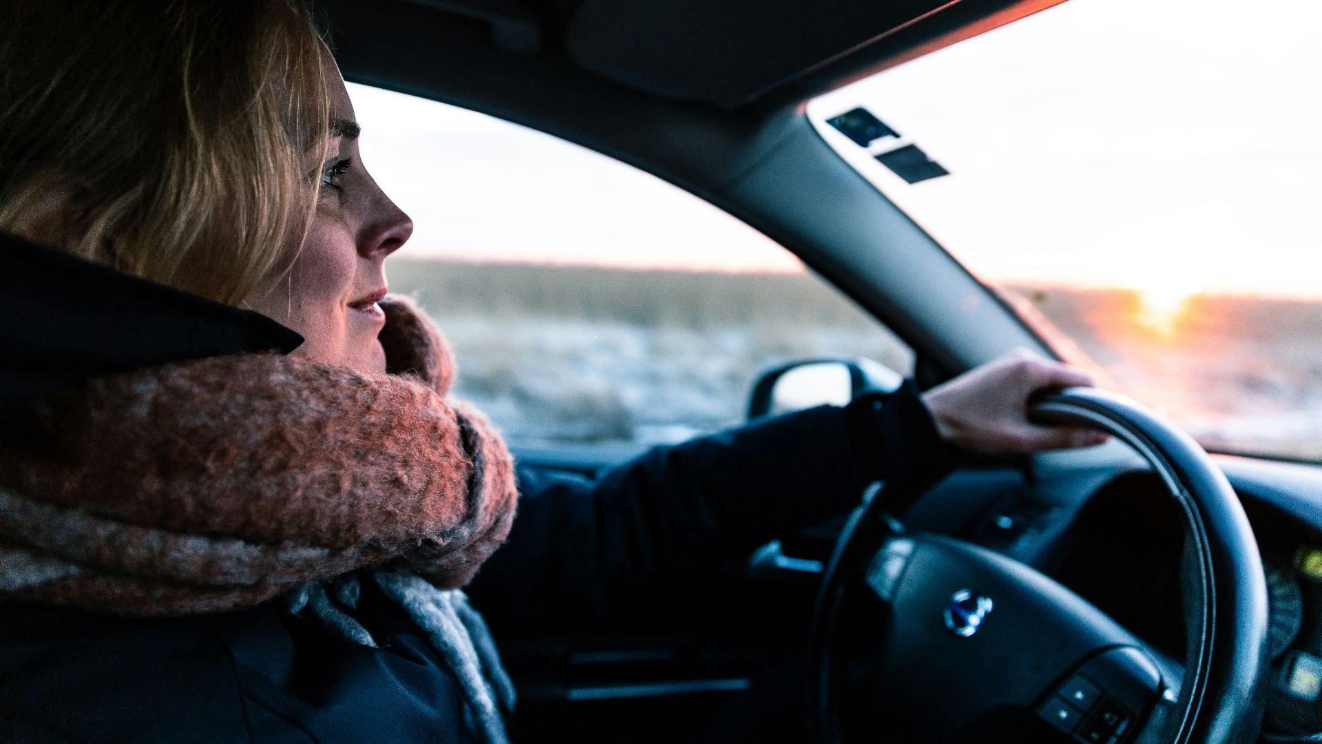 woman driving vehicle during daytime