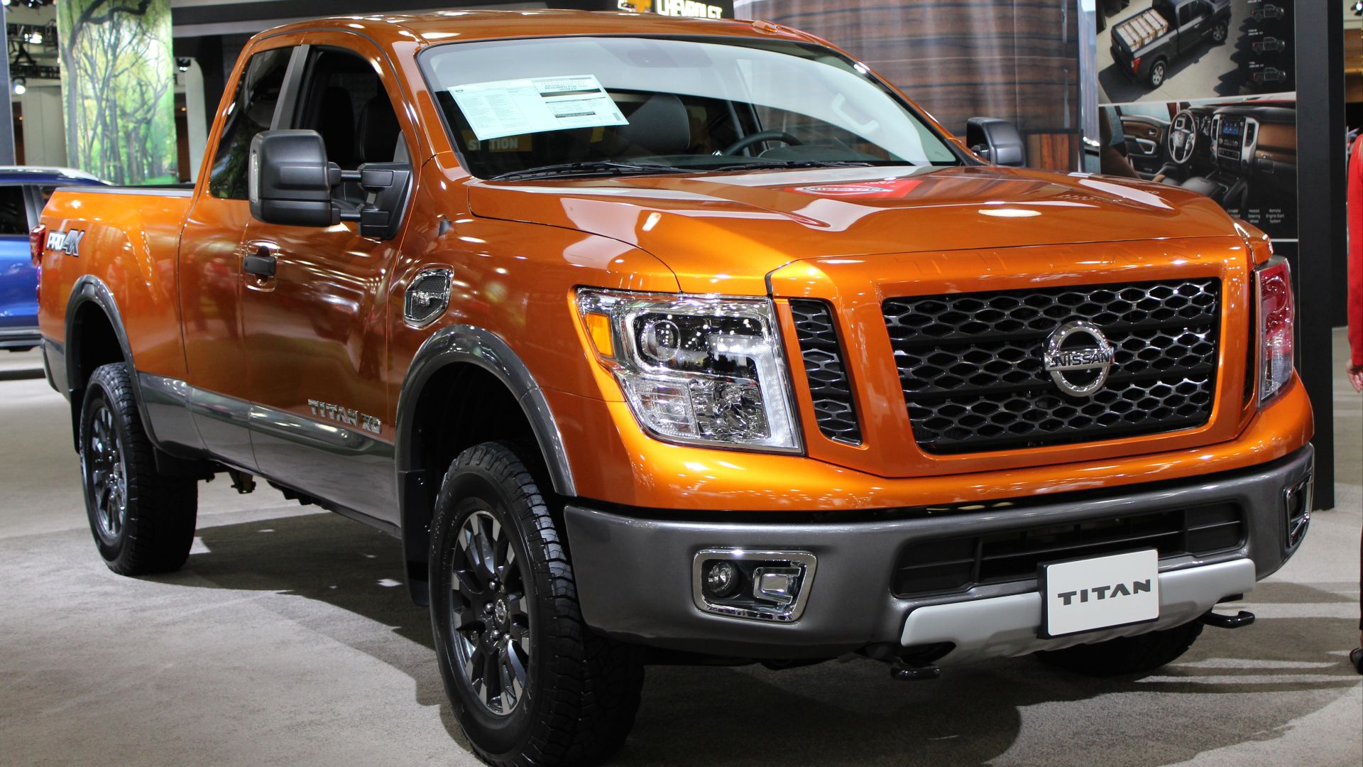 File:2019 Nissan Titan XD Pro4X front NYIAS 2019.jpg