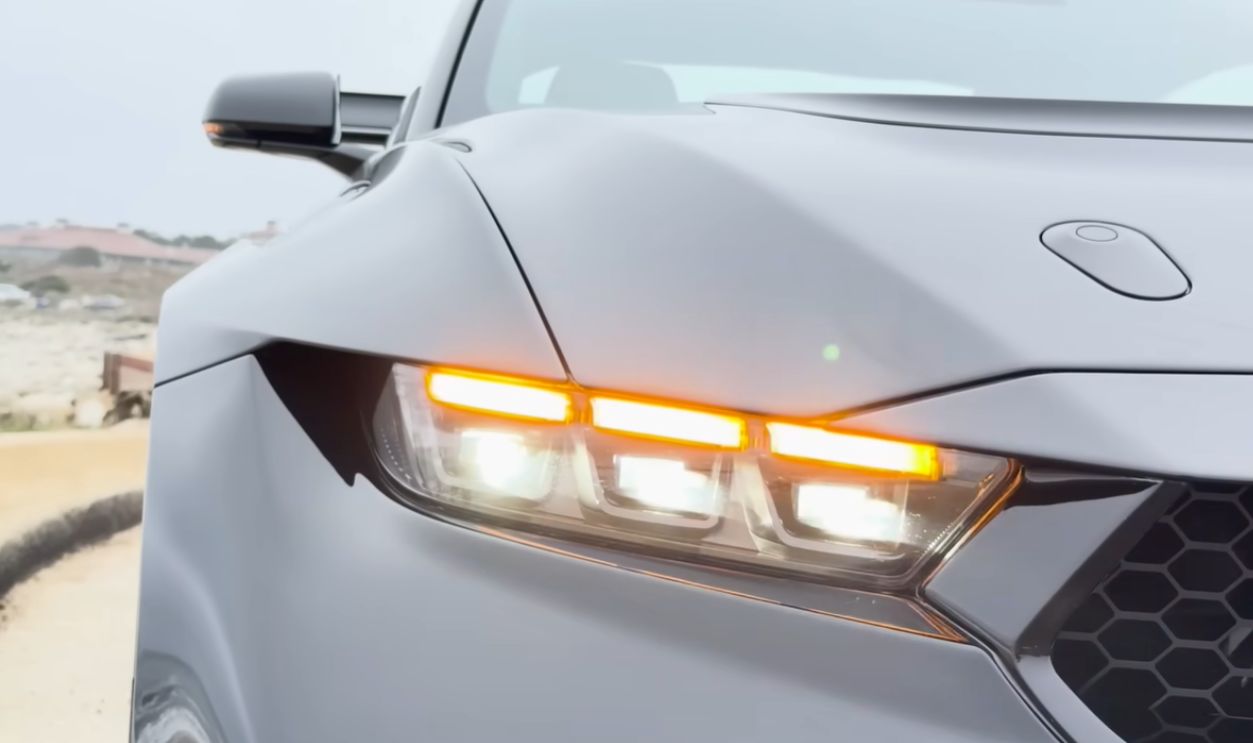 Sleek LED Headlights