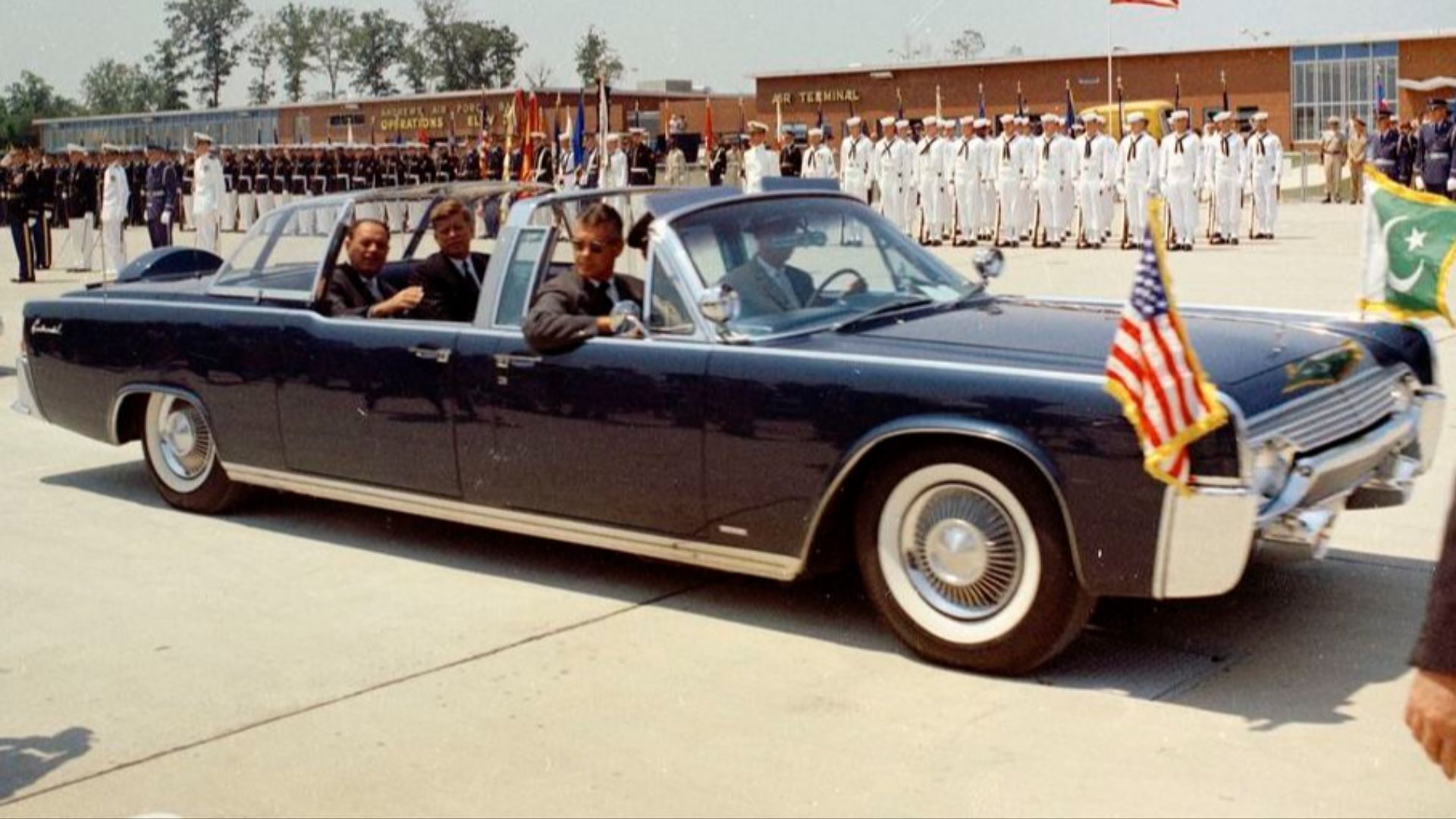 File:Arrival Ceremonies for Mohammad Ayub Khan, President of Pakistan crop use (cropped).jpg