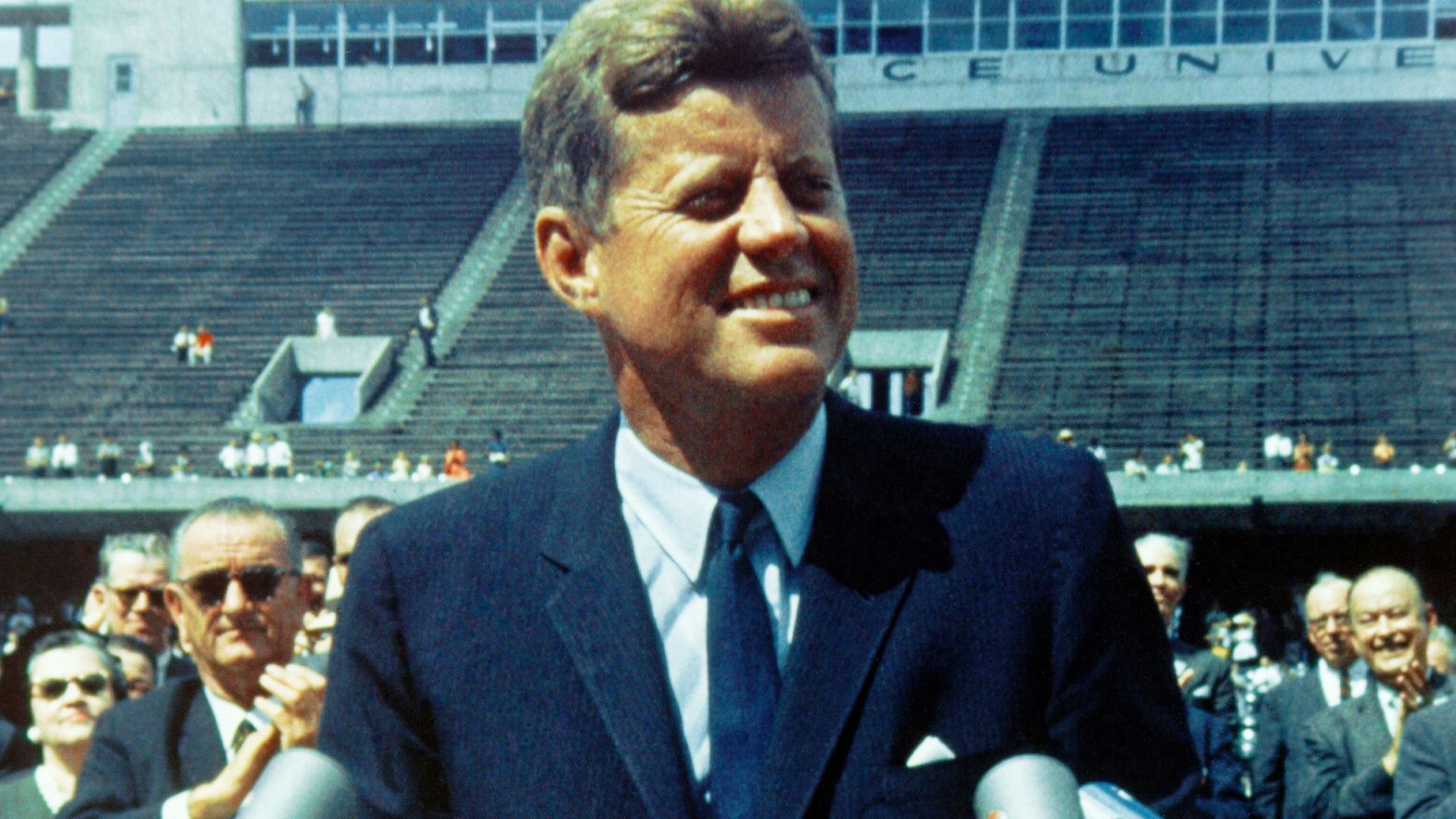 person standing on stage