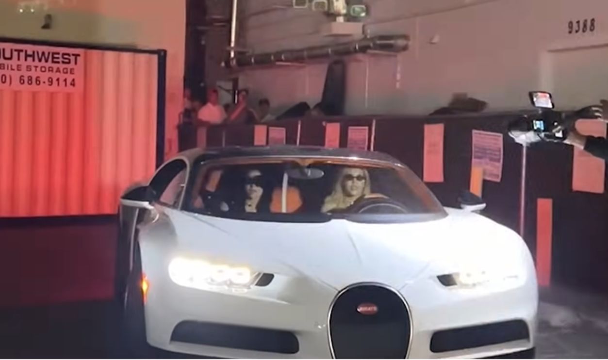 Kylie's ugatti Chiron