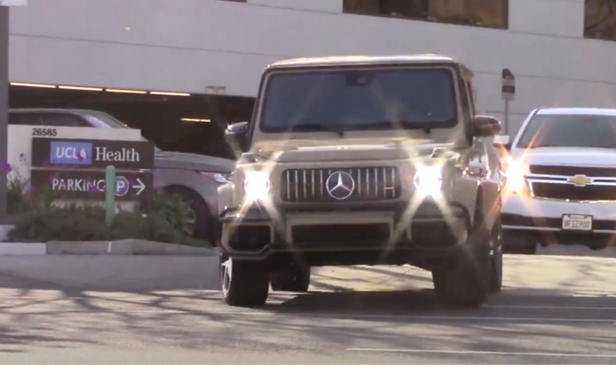 Kylie's Mercedes G-Wagon