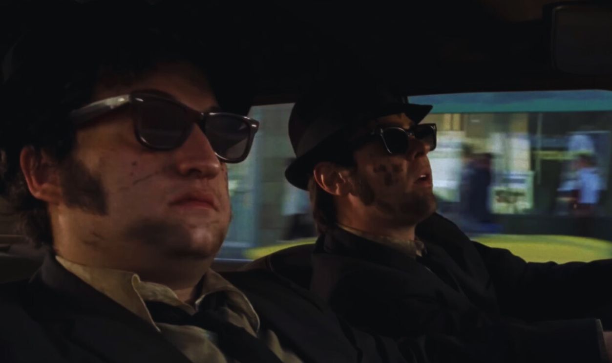 Screenshot from The Blues Brothers (1980)