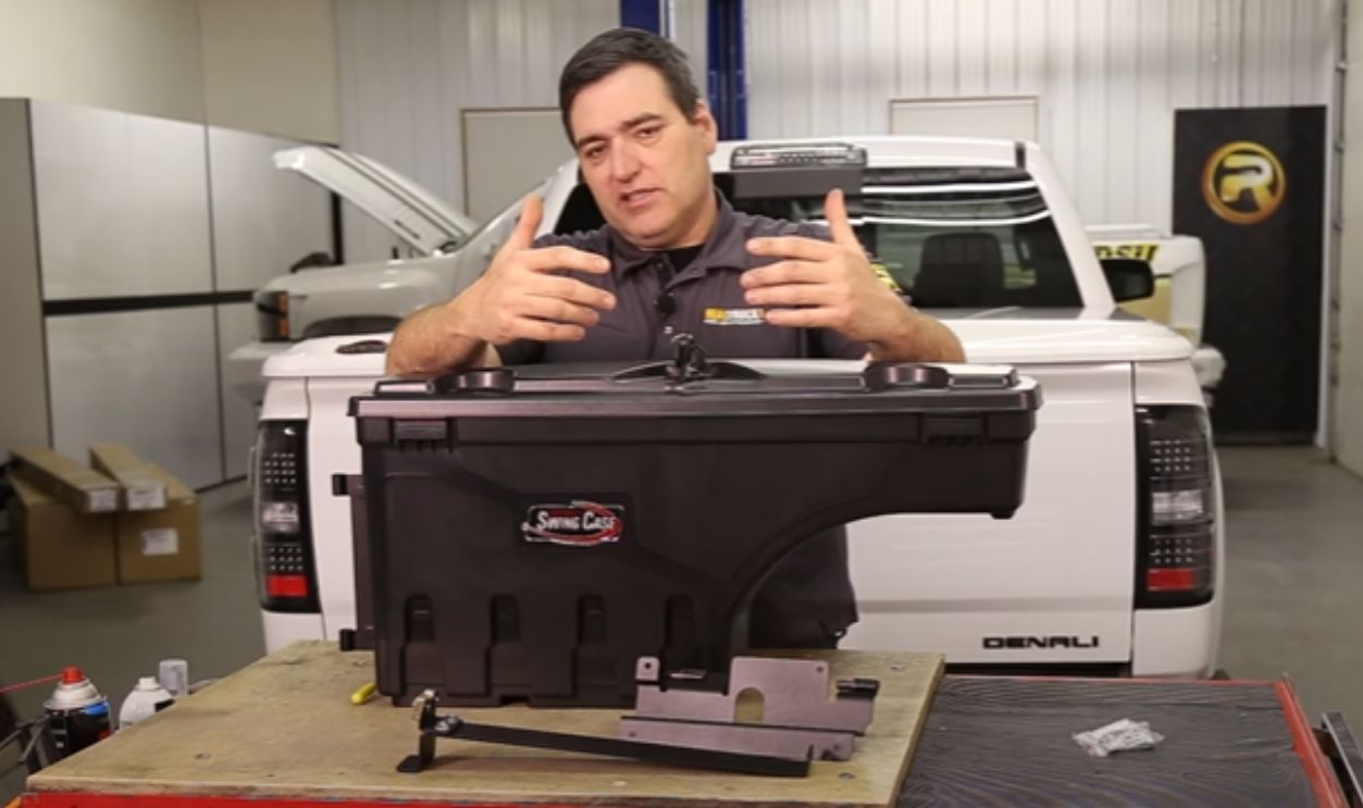 UnderCover Swing Case Truck Bed Tool Box