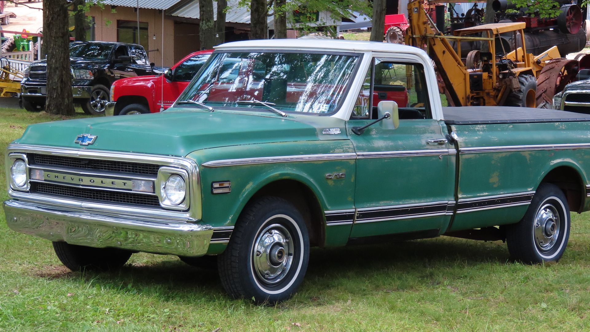 File:1970 Chevrolet C10 8' Fleetside (2022 Portersville Summer Steam Show).jpg