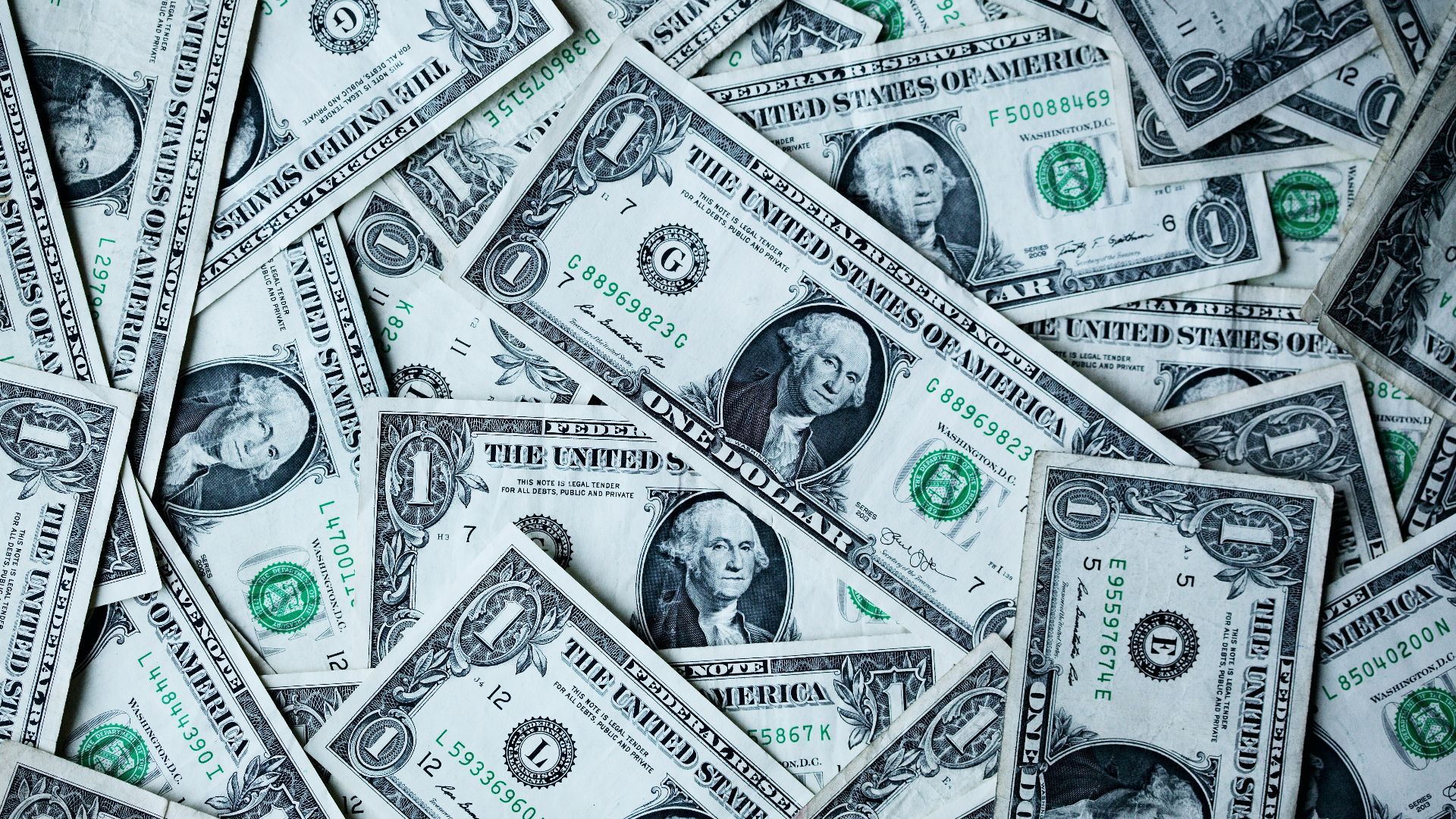 1 U.S.A dollar banknotes