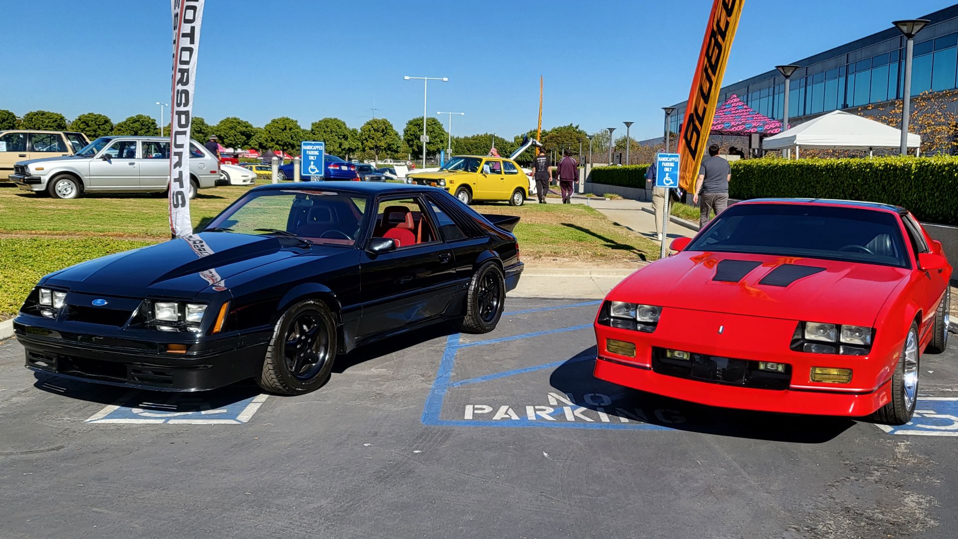File:Foxbody Mustang and IROC-Z Camaro.jpg