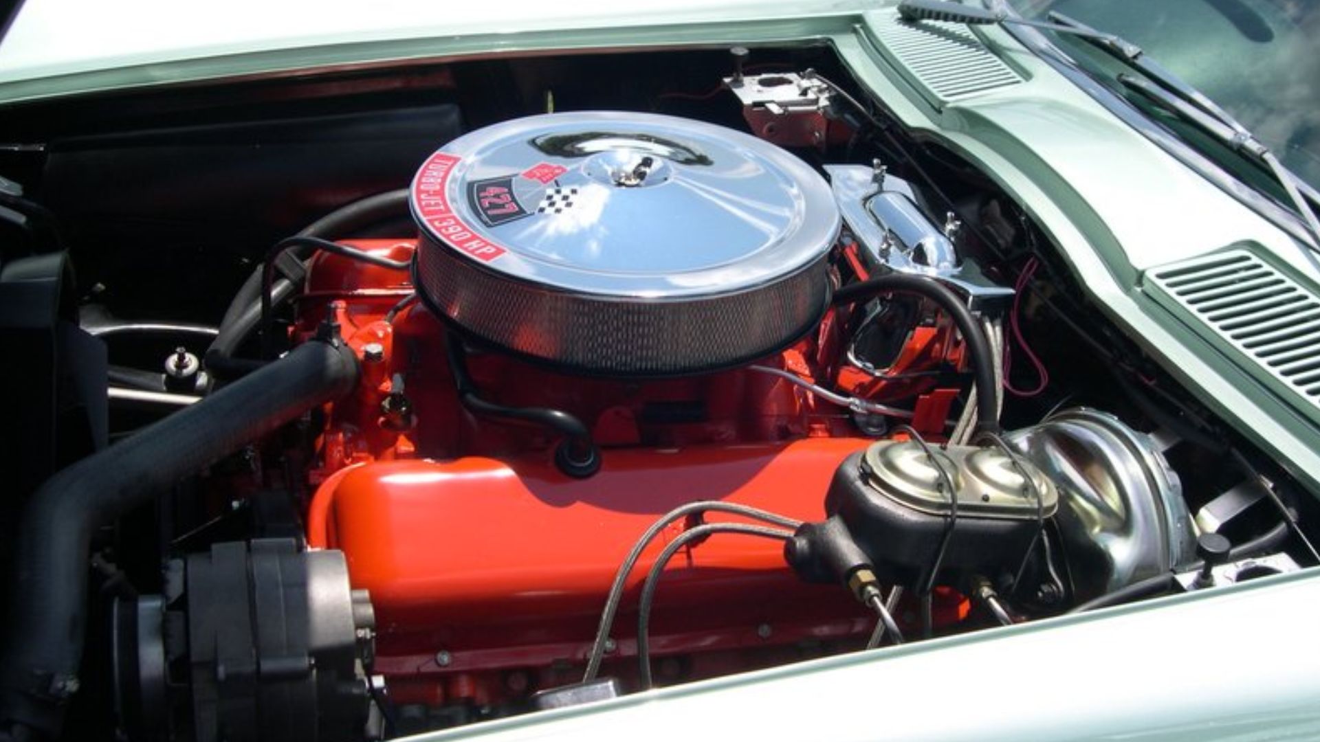File:1966 Chevrolet Corvette 427 engine.JPG