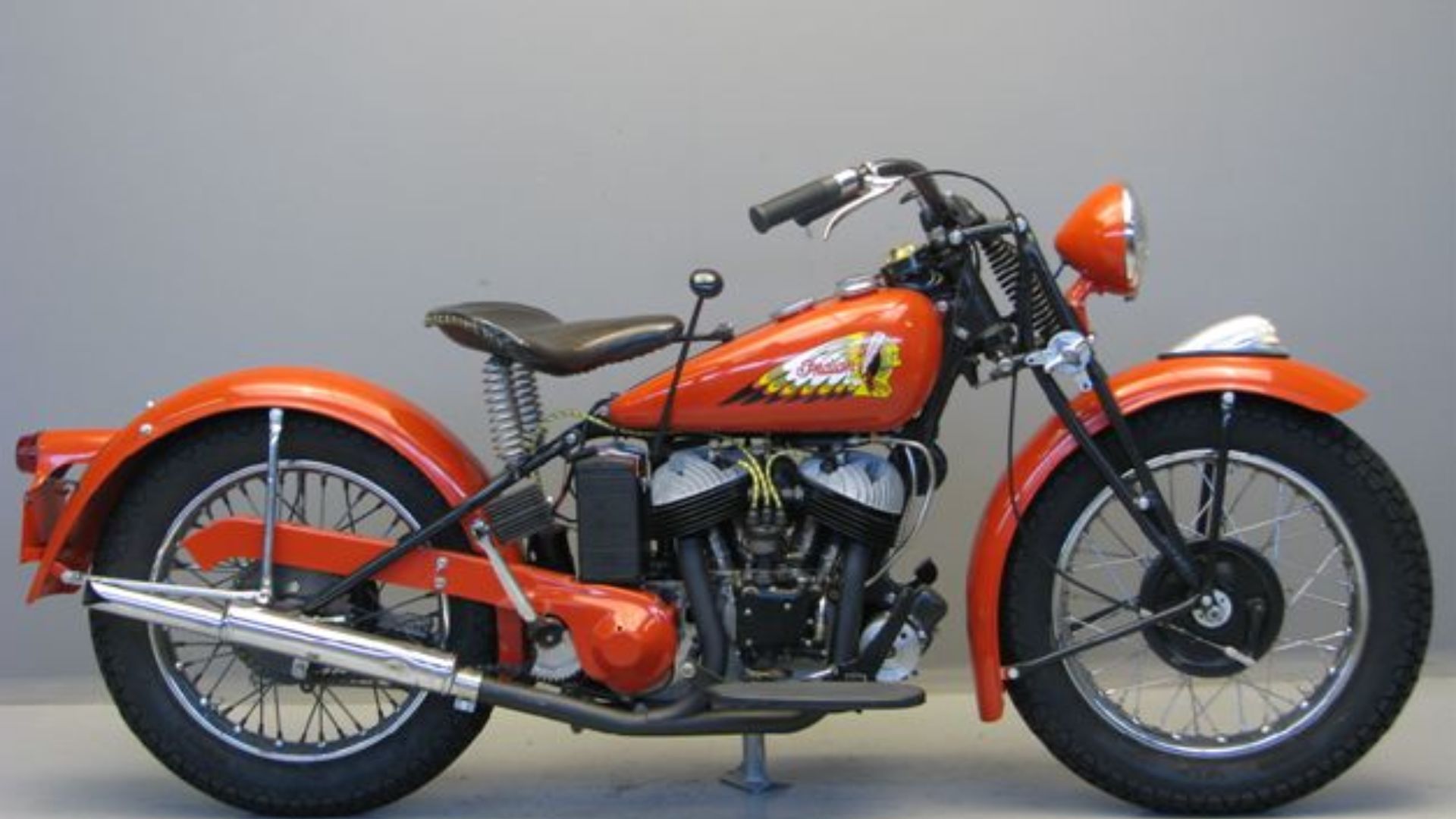 File:Indian Scout Model 741 B 500 cc side valve 1941.jpg