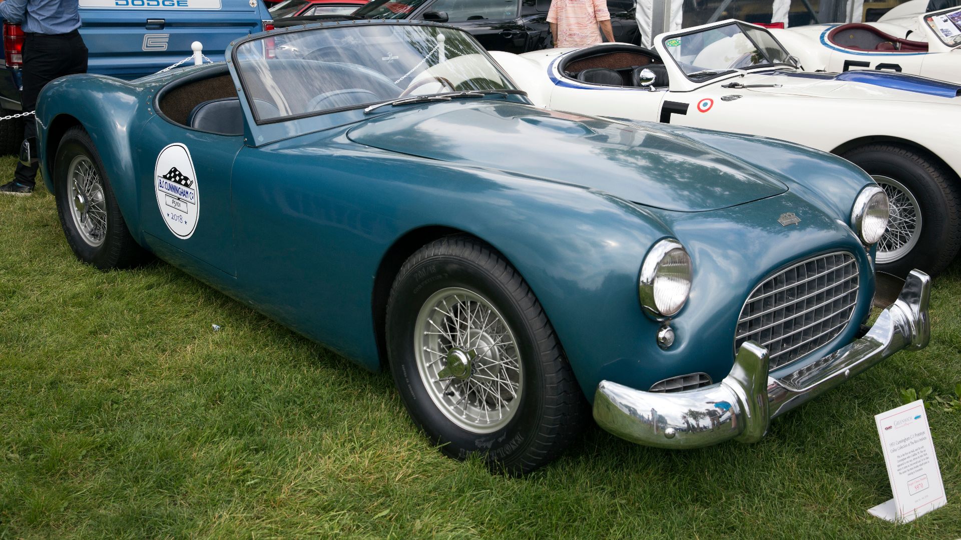 File:Cunningham C1, front right, at Greenwich 2018.jpg