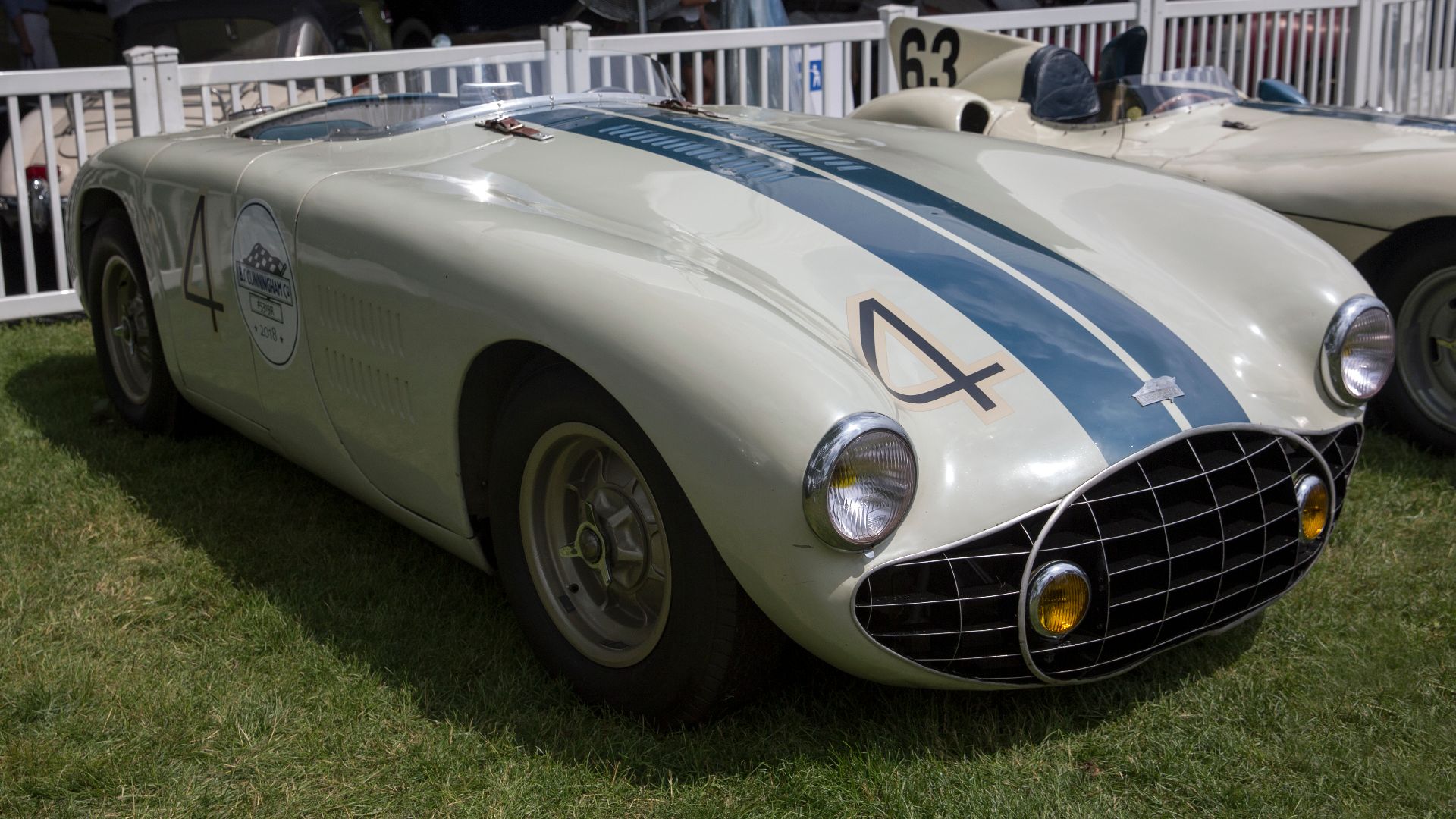 File:1953 Cunningham C5-R (chassis 5319R) at Greenwich, 2018.jpg