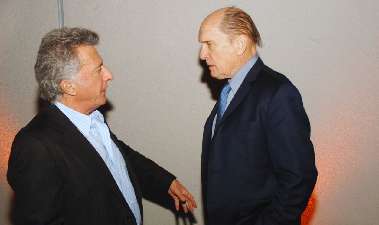 Gettyimages - 608080364, Patrick McMullan Archives - DECEMBER 4: Dustin Hoffman and Robert Duvall attend Billy Wilder Theater Opening Tribute At Hammer Museum at Westwood on December 4, 2006. 