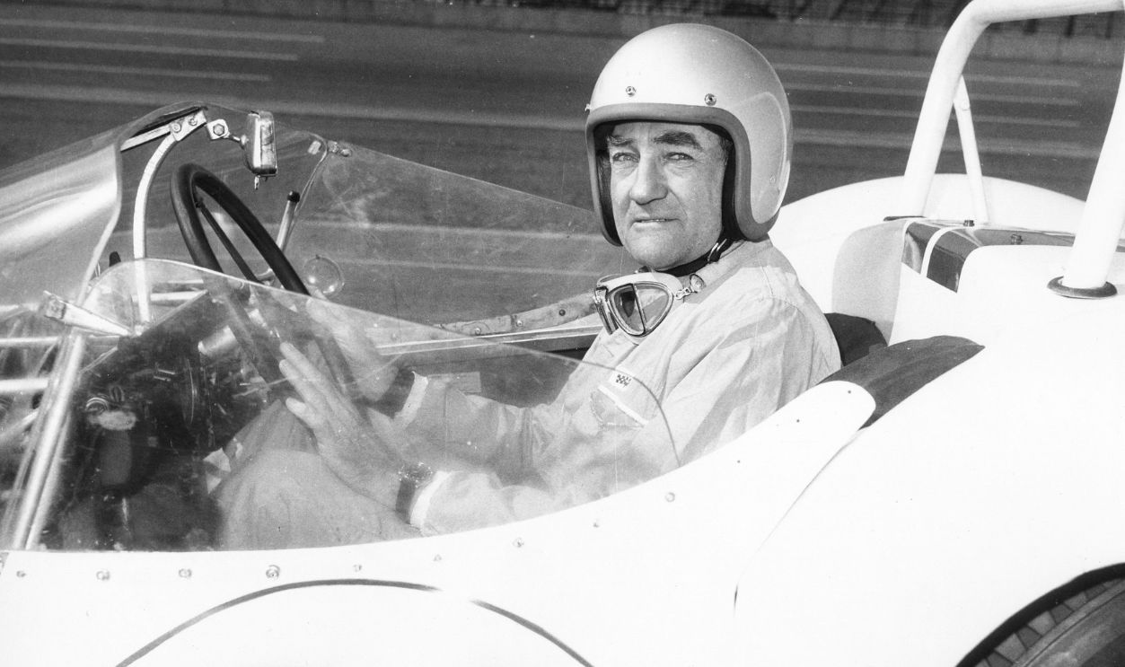 Driver and master car builder Briggs Cunningham.