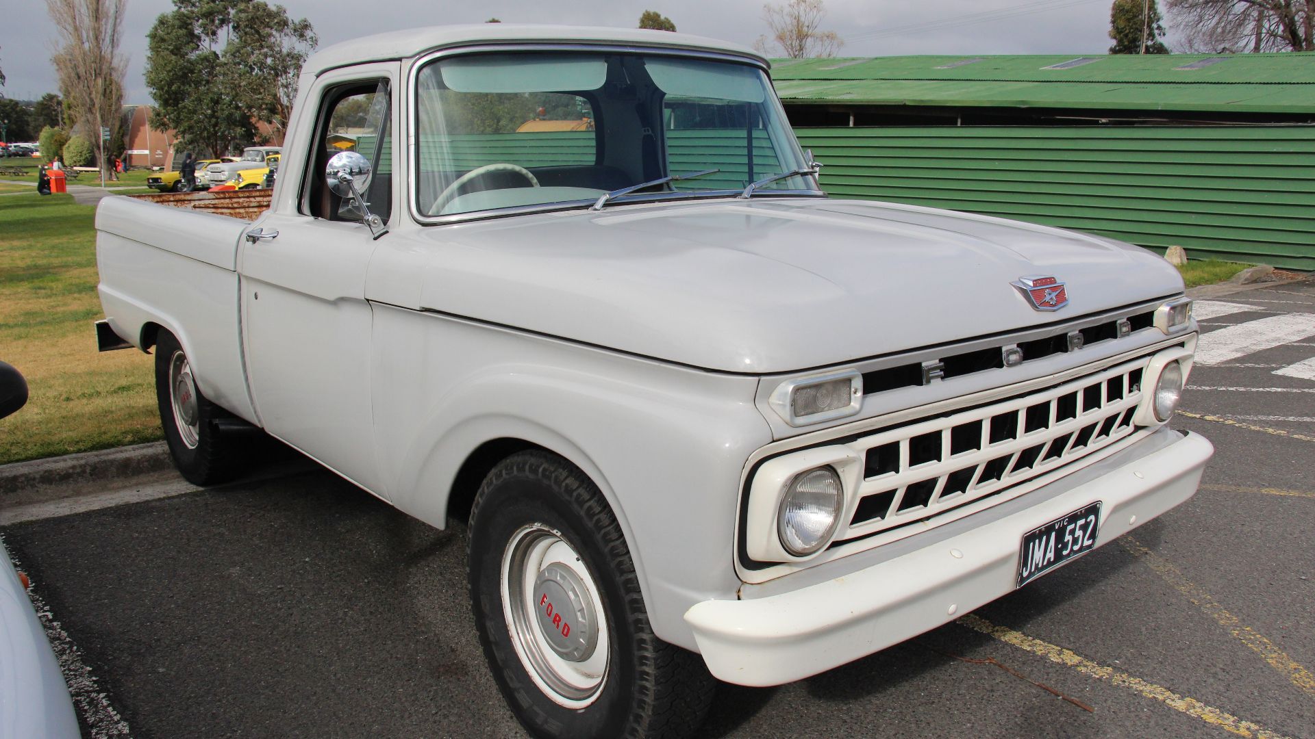 The 4th generation F100 ran from 1961-66. Even tho the 1965 F100 looked like it just had a facelift, underneath was a new Twin I-Beam front suspension with coil springs. The Ranger name first appeared in 1965 as a styling package, the interior featured bu