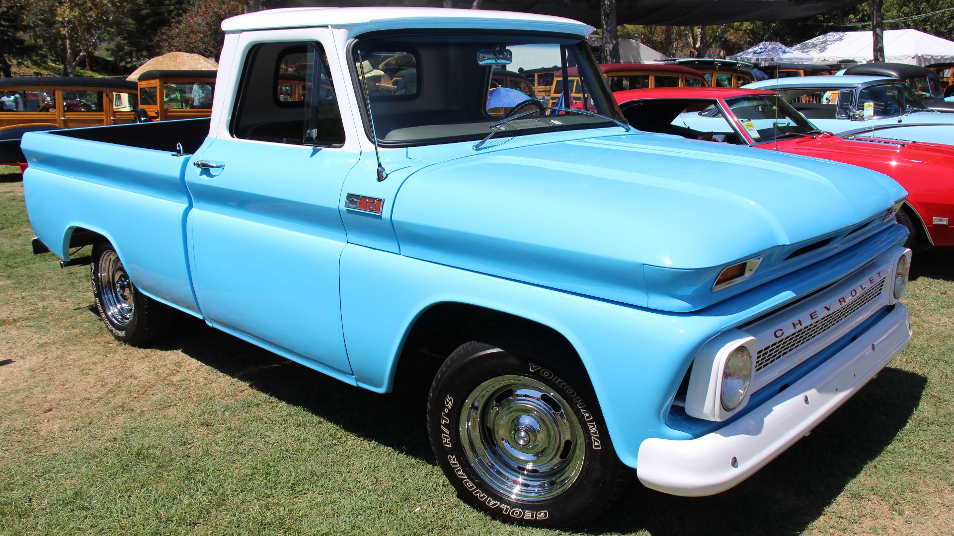 The 1st generation C10 Pickup was built from 1960-66, it was a 1/2 ton short bed pickup. (C15; 1/2 ton long bed, C20; 3/4 ton and C30; 1 ton) , the K10 was the 4WD version. Available in Base or upmarket Custom and also either smooth Fleetside or fendered