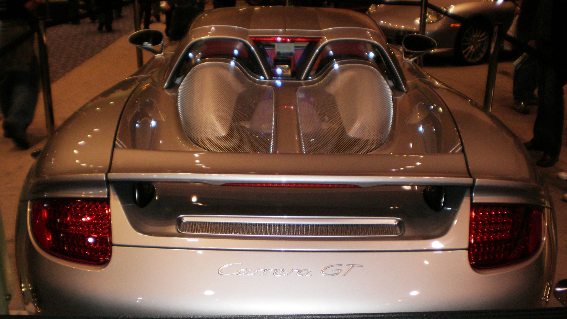 A 2004 Porsche Carrera GT at the 2008 San Francisco International Auto Show.