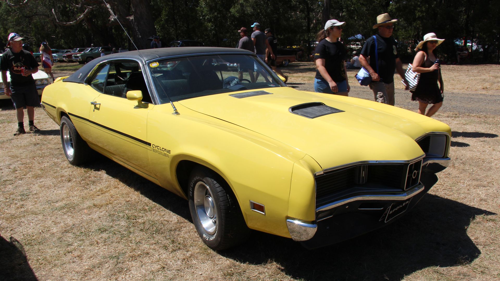 Originally, in 1964, the Cyclone was an option on the Comet. In 1968, the Comet name was dropped and the Cyclone was Mercurys performance car. (only available in 2 door). The Cyclone got a restyle in 1970, a more rounded shape. The Cobra Jet model of 1969