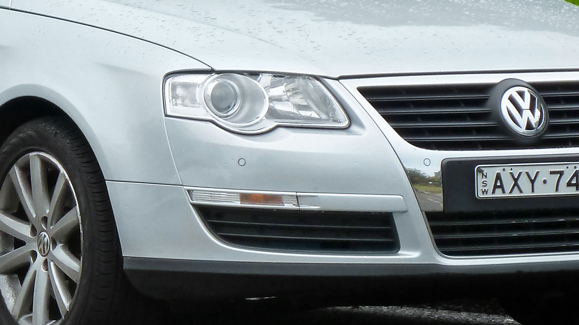 2006–2010 Volkswagen Passat (3C) sedan. Photographed in Roseville, New South Wales, Australia.