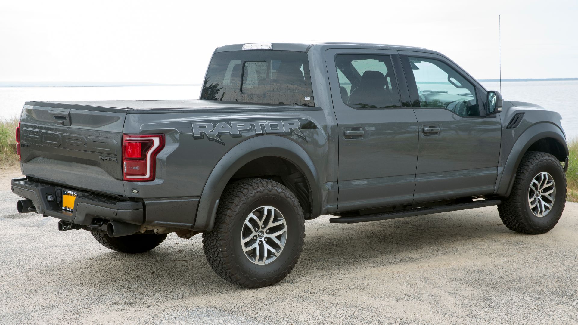 A 2018 Ford F-150 Raptor Super Crew Cab in