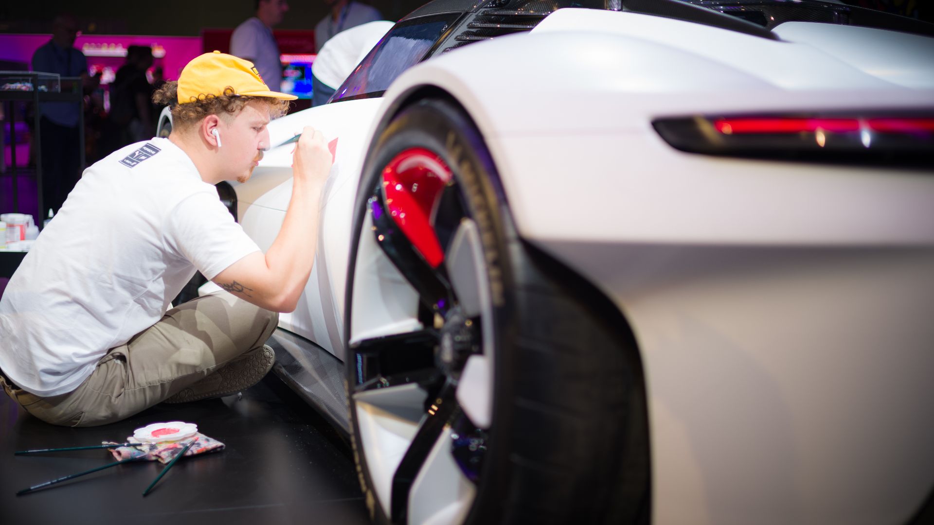 car body paint at Gamescom