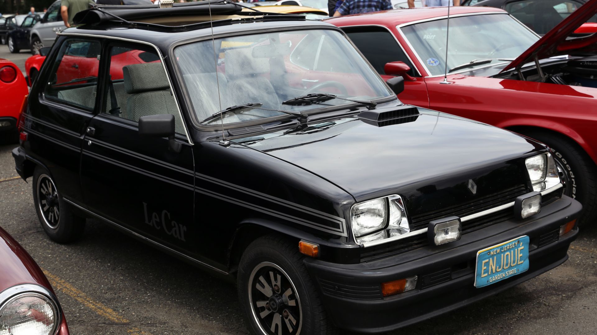 1983 Renault Le Car Sport, with the optional sunroof and nearly all other available extras.