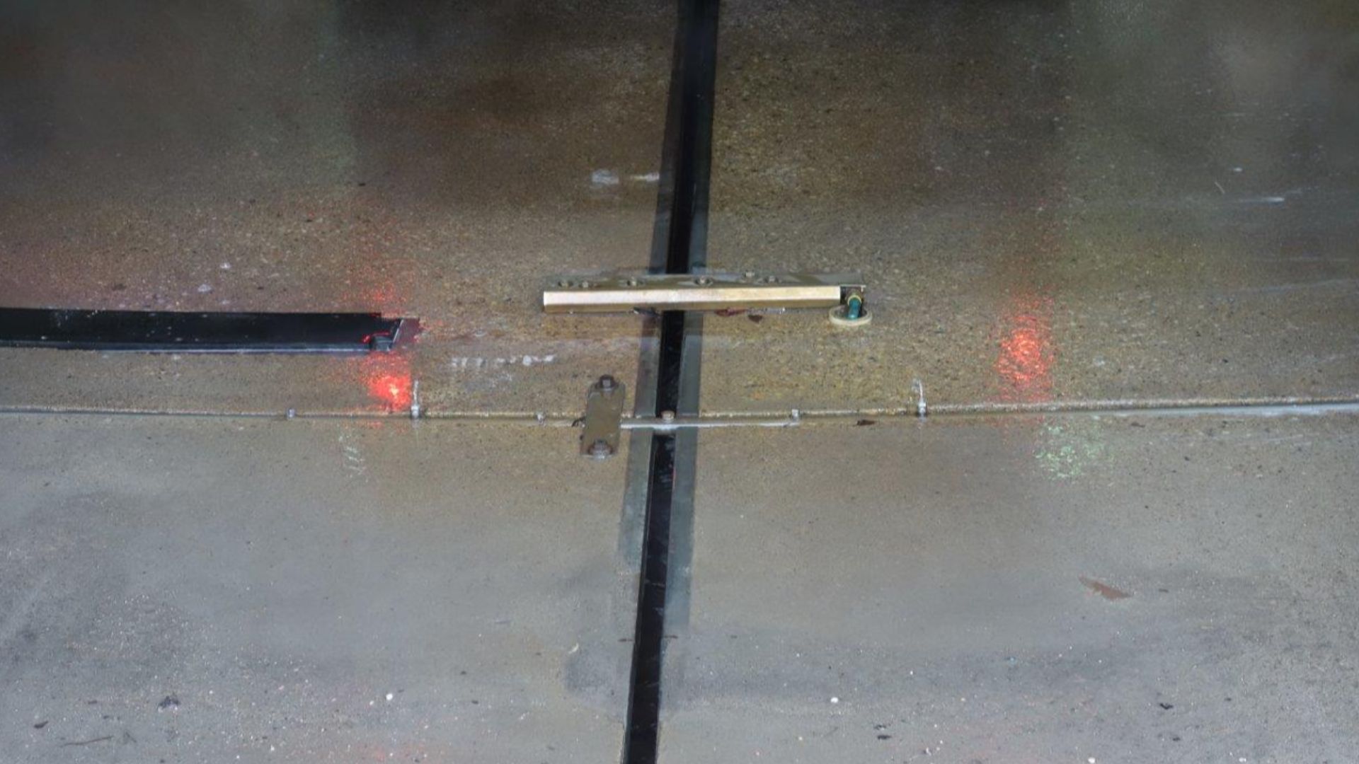 Slot Drain in a Car Wash