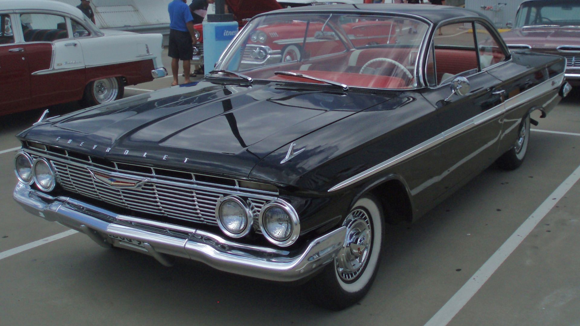 1961 Chevrolet Impala SS coupe. Taken at the 2010 New South Wales All American Day, held at Castle Towers Shopping Centre, Castle Hill, Sydney.