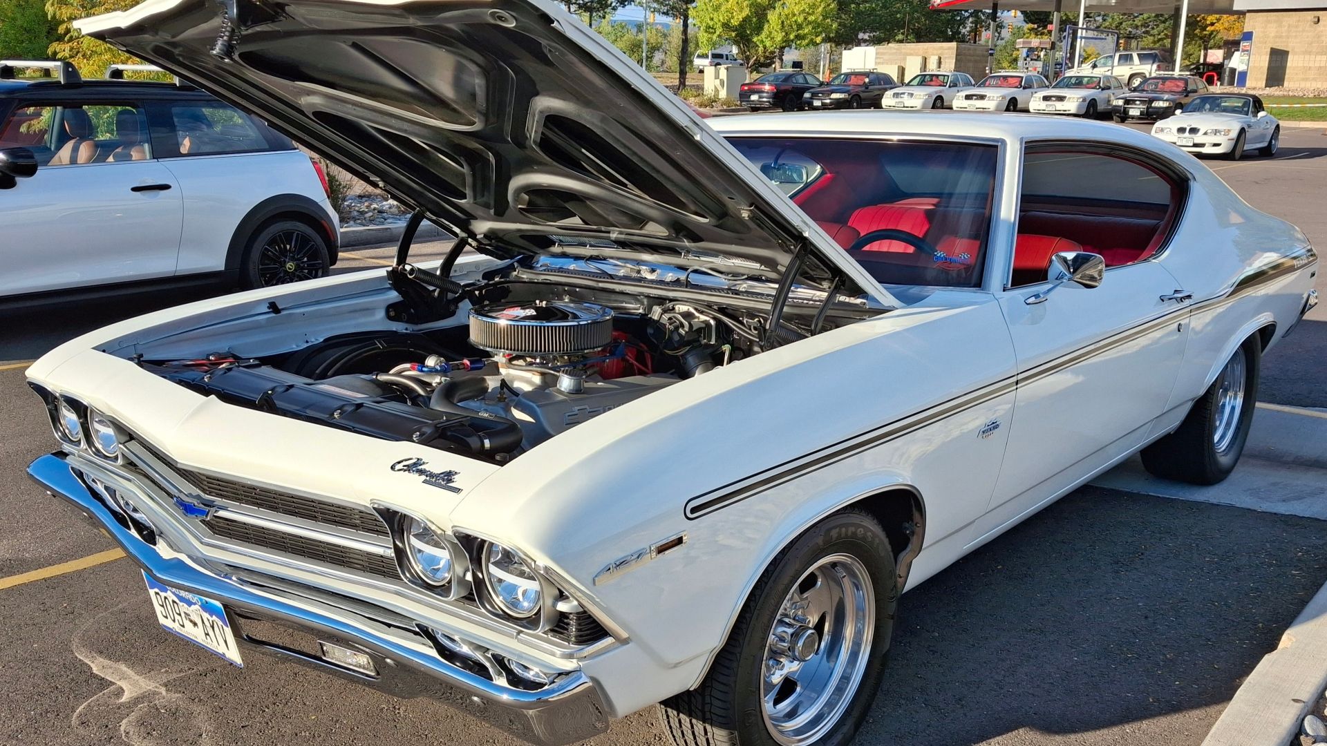 1969 Chevrolet Chevelle 427 Yenko, front left side, Coffee & Cars – Littleton 2026-10-03