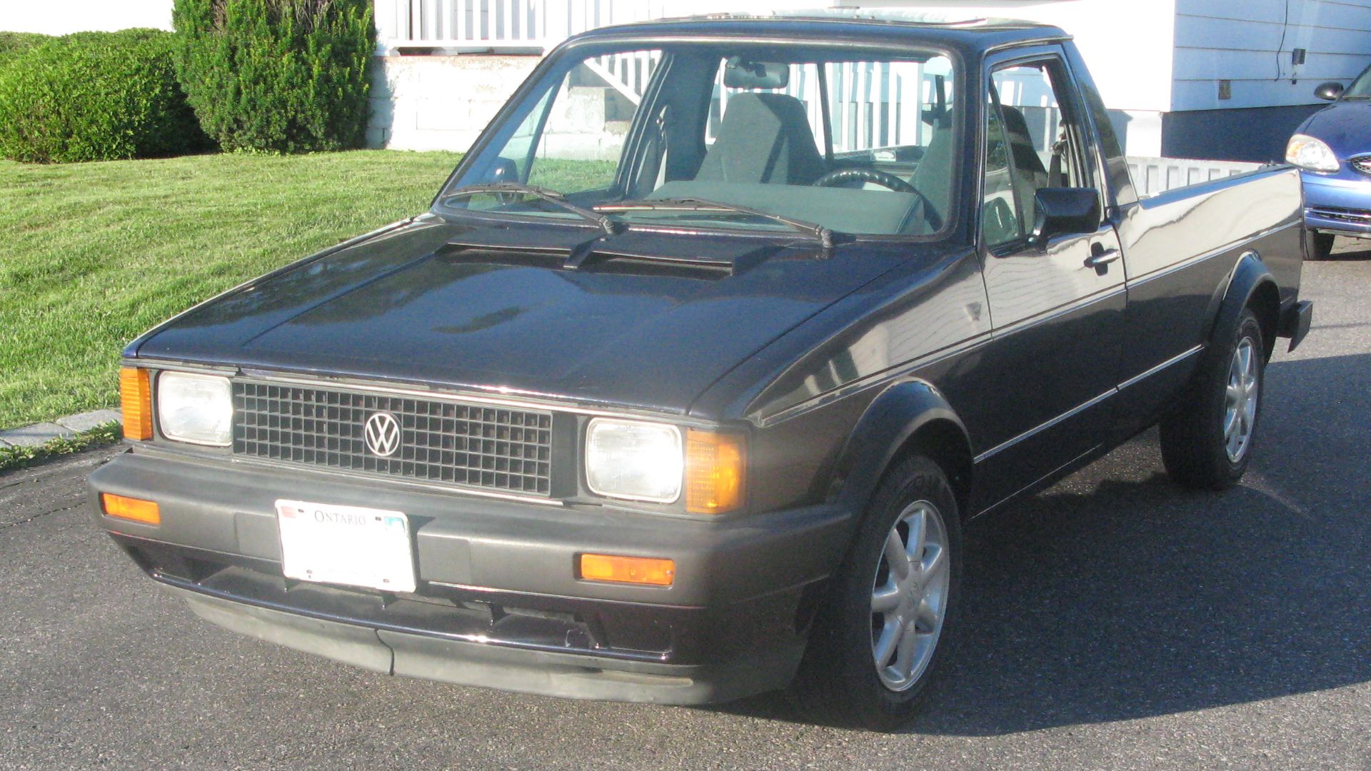 1982 Volkswagen Rabbit Pickup photographed in Sault Ste. Marie, Ontario, Canada