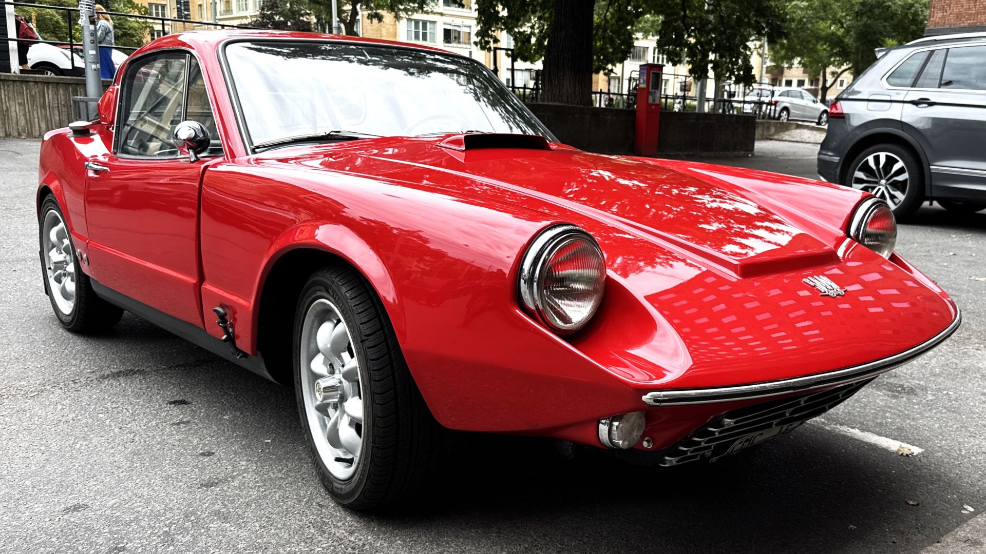 Saab Sonett II from 1967 in Stockholm, Sweden, in August 2026.